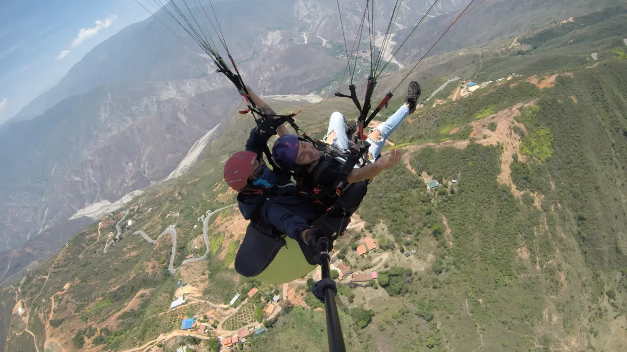 Parapente cañón del Chicamocha PANACHI