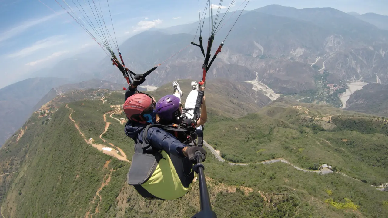 Parapente cañón del Chicamocha PANACHI — foto 2