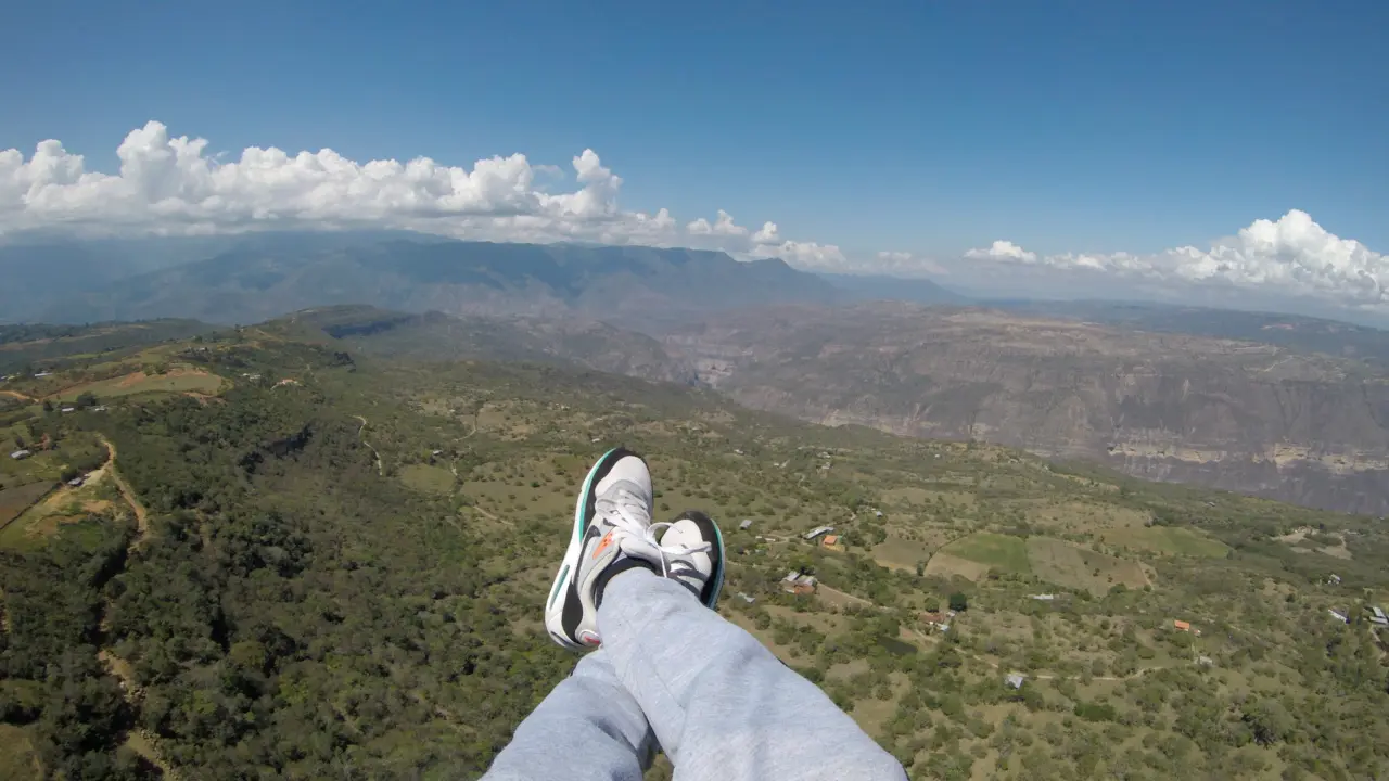 Parapente Villanueva sobre el cañón — foto 5